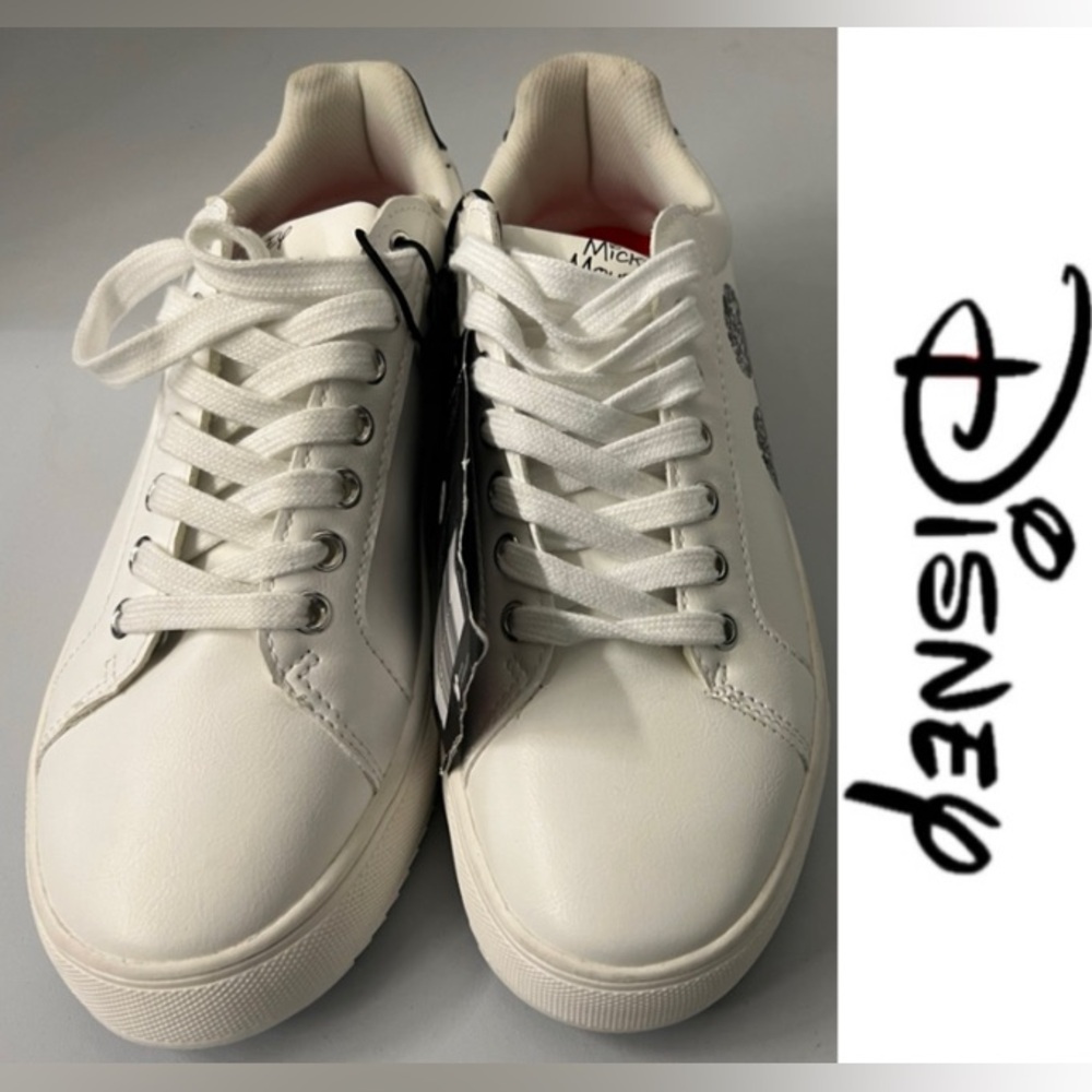 NWT - Disney - Aldi - Mickey Mouse Head Character Court Sneakers